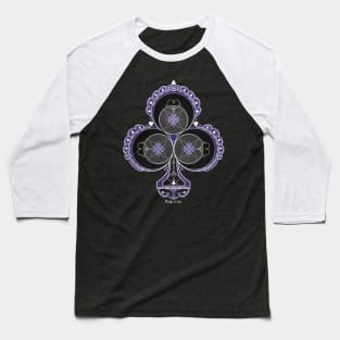 Delicate Ace of Clubs Baseball T-Shirt